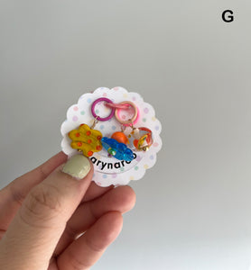 Stitch Markers - Karyn Lao x Hu Made - Set of 3