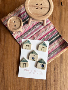 Buttons - Ceramic Handmade - Various Options (2025 May)