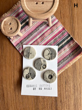 Buttons - Ceramic Handmade - Various Options (2025 May)