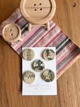 Buttons - Ceramic Handmade - Various Options (2025 May)