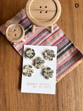 Buttons - Ceramic Handmade - Various Options (2025 May)