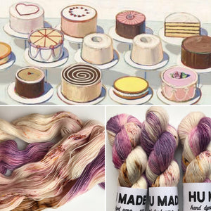 WAYNE'S CAKES [WAYNE THIEBAUD] -- Dyed to Order